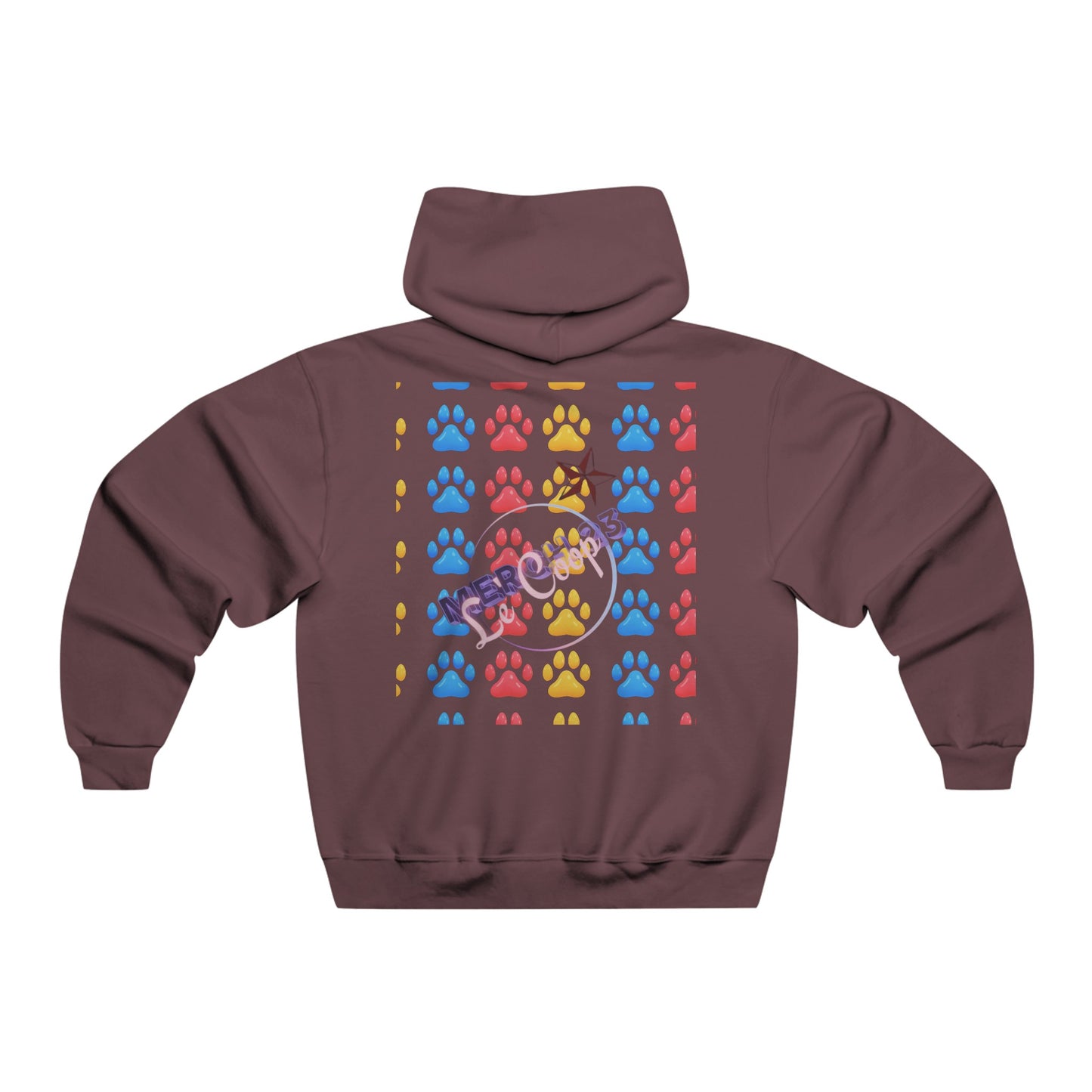 LCM23 For the Love of Dog's Men's NUBLEND® Hooded Sweatshirt