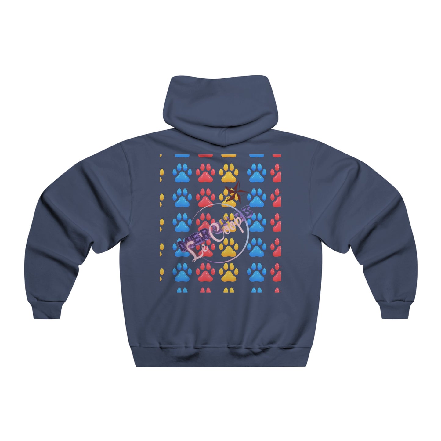 LCM23 For the Love of Dog's Men's NUBLEND® Hooded Sweatshirt
