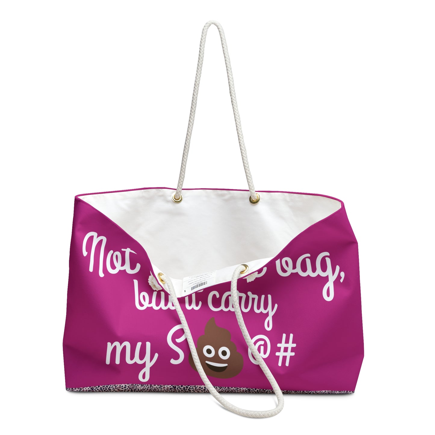Hot Pink Weekender Bag - LCM23 Design
