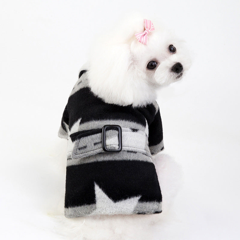 Pet five-pointed star clothes