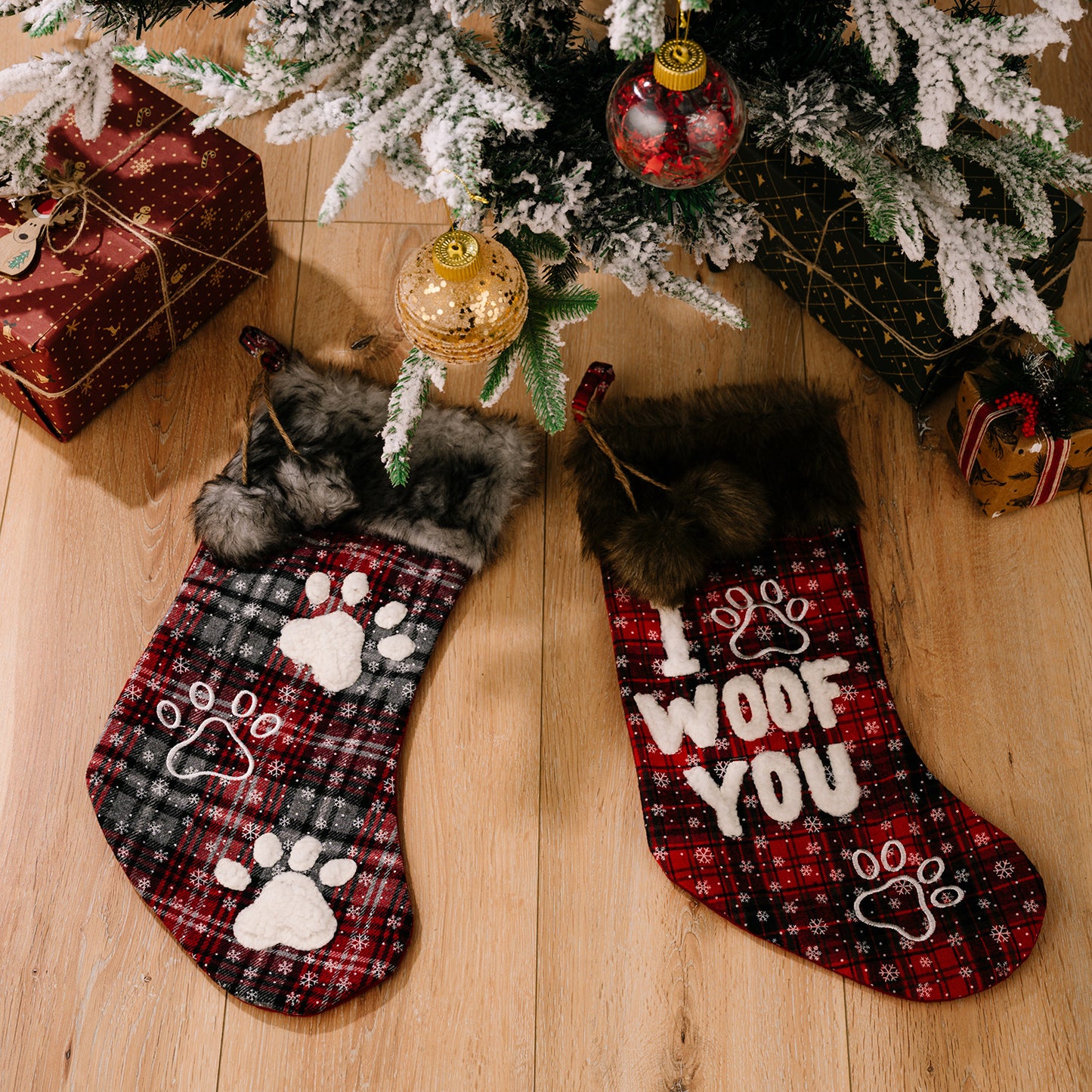 Christmas decoration high-end Christmas stockings