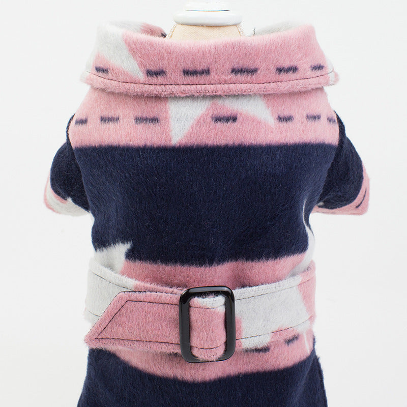 Pet five-pointed star clothes