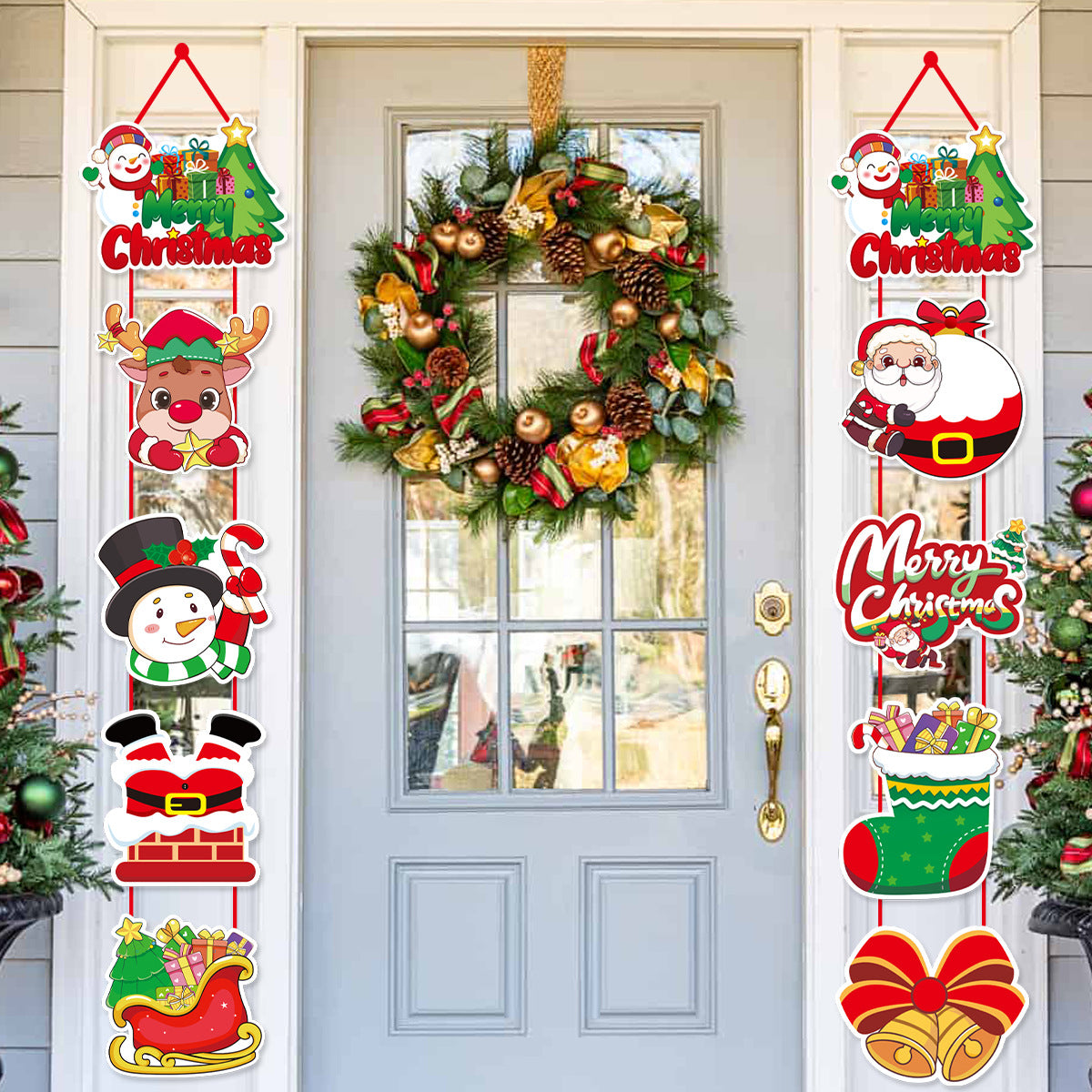 Christmas Door Hanging Decorations