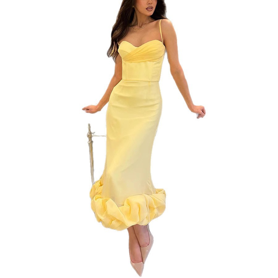 Women's Slim Fit Sling Dress