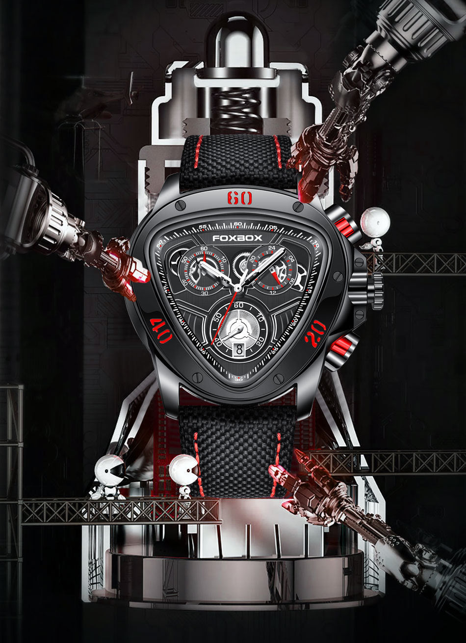 Men Quartz Snake Head Watch
