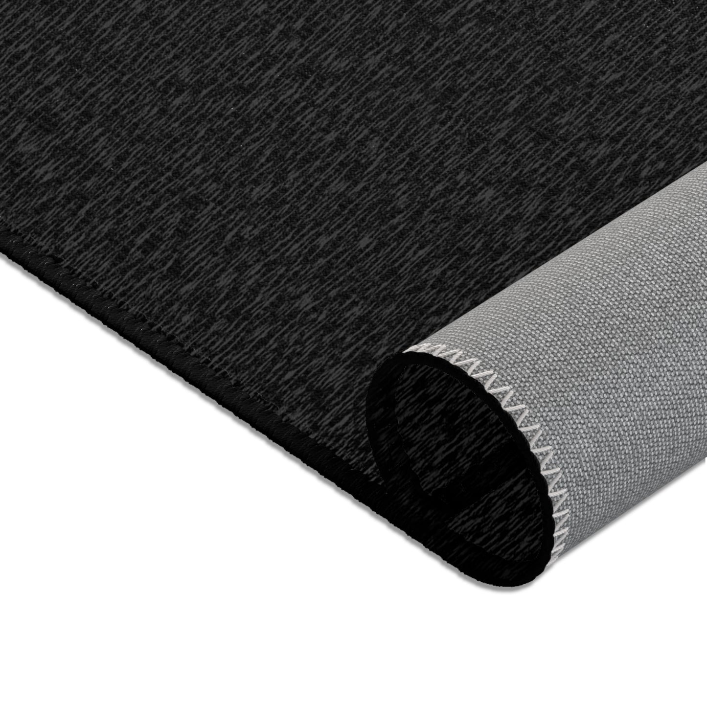Le' Coop Detailing LLC Company LOGO Stylish Modern Area Rug with Bold Red Design