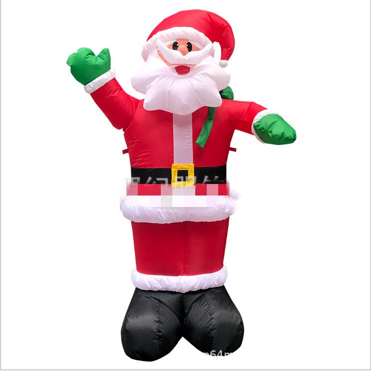 Giant Arch Santa Claus Snowman Inflatable