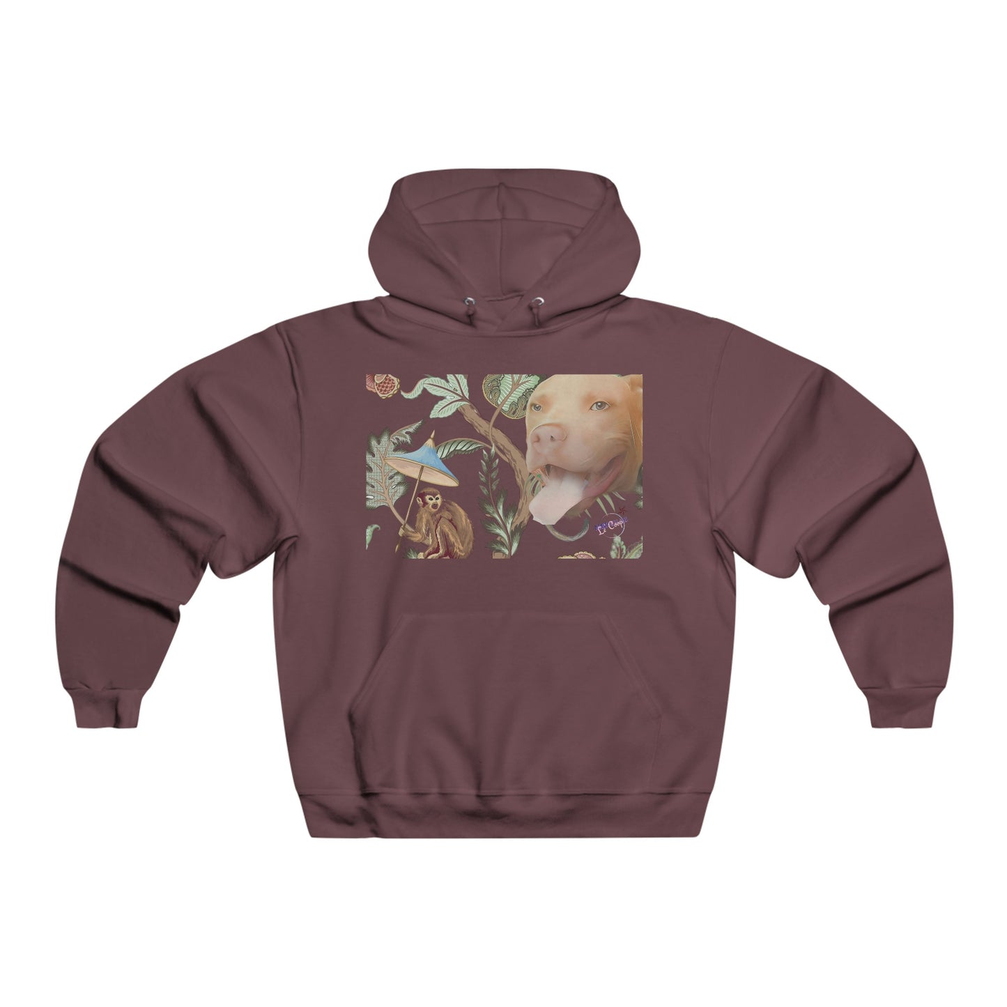 LCM23 For the Love of Dog's Men's NUBLEND® Hooded Sweatshirt