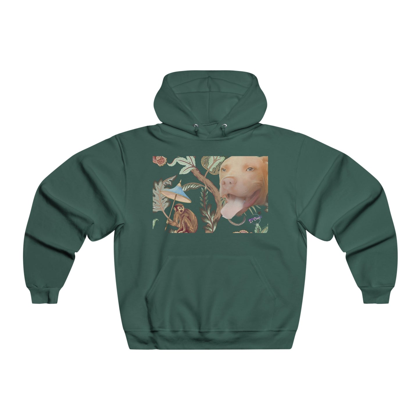 LCM23 For the Love of Dog's Men's NUBLEND® Hooded Sweatshirt