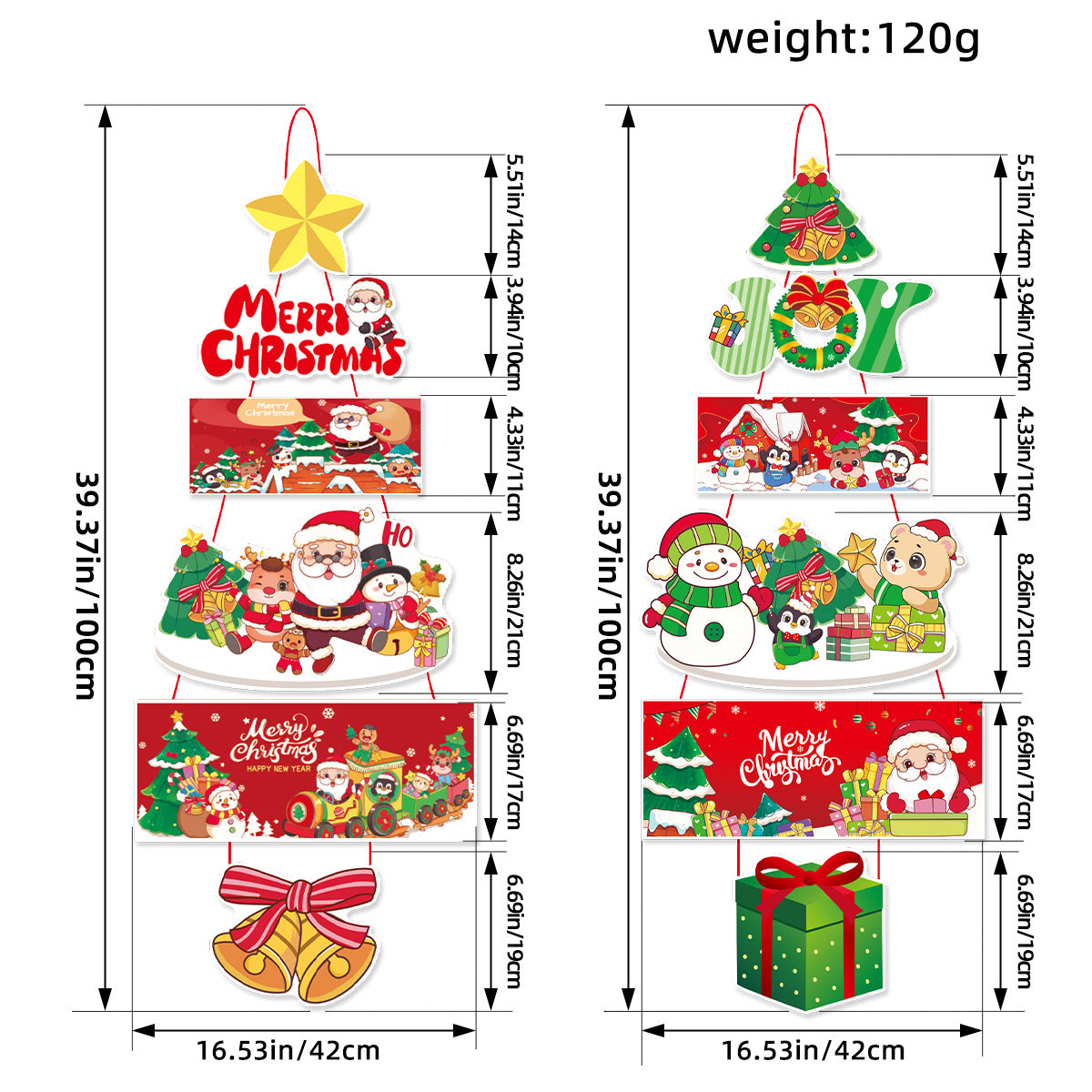 Christmas Door Hanging Decorations