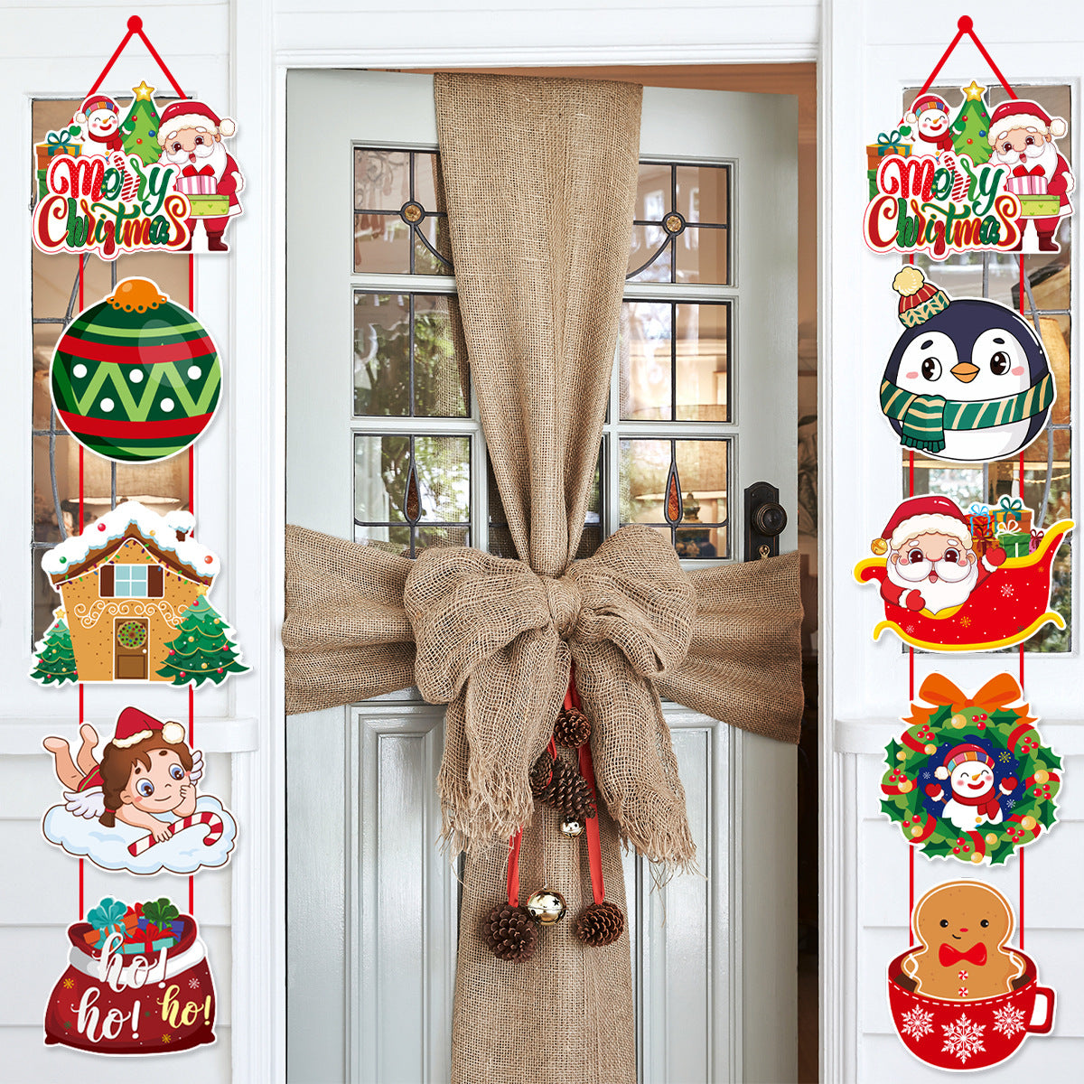 Christmas Door Hanging Decorations