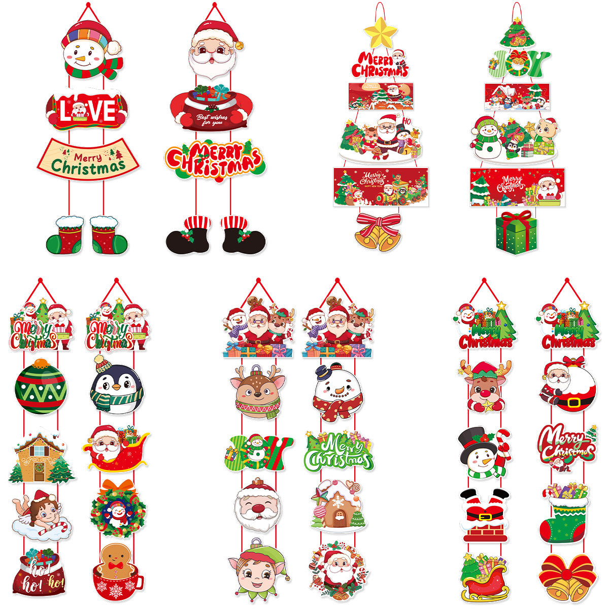 Christmas Door Hanging Decorations
