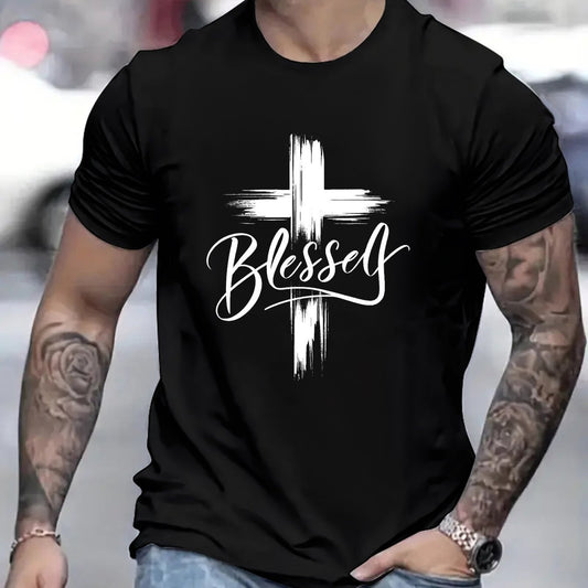 Blessed Print Men's T-shirt