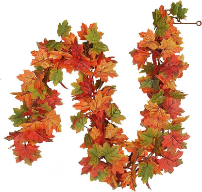 Thanksgiving Rattan Maple Rattan Decoration