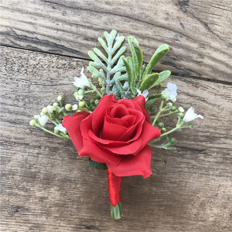 Bride And Groom Corsage