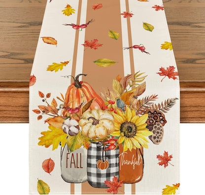 Autumn Thanksgiving Atmosphere Decorative Table Cloth