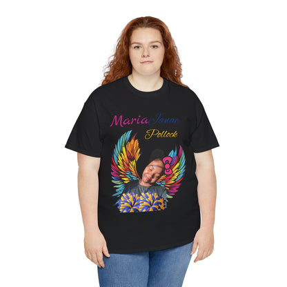 For my family in Honor of Maria Pollock Unisex Heavy Cotton Tee(back customizable for name)