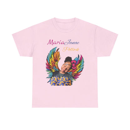 For my family in Honor of Maria Pollock Unisex Heavy Cotton Tee(back customizable for name)