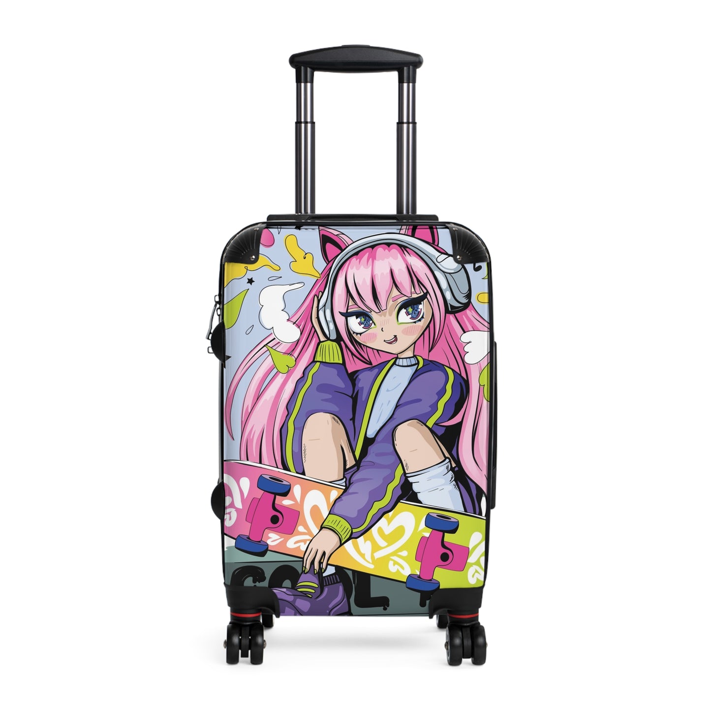 LCM23 Skater Anime Girl Suitcase