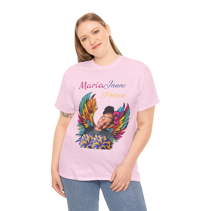 For my family in Honor of Maria Pollock Unisex Heavy Cotton Tee(back customizable for name)