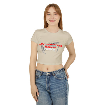 LCM23 Freedom Women's Baby Tee