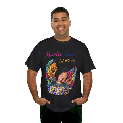 Big Brother  For my family in Honor of Maria Pollock Unisex Heavy Cotton Tee(back customizable for name)