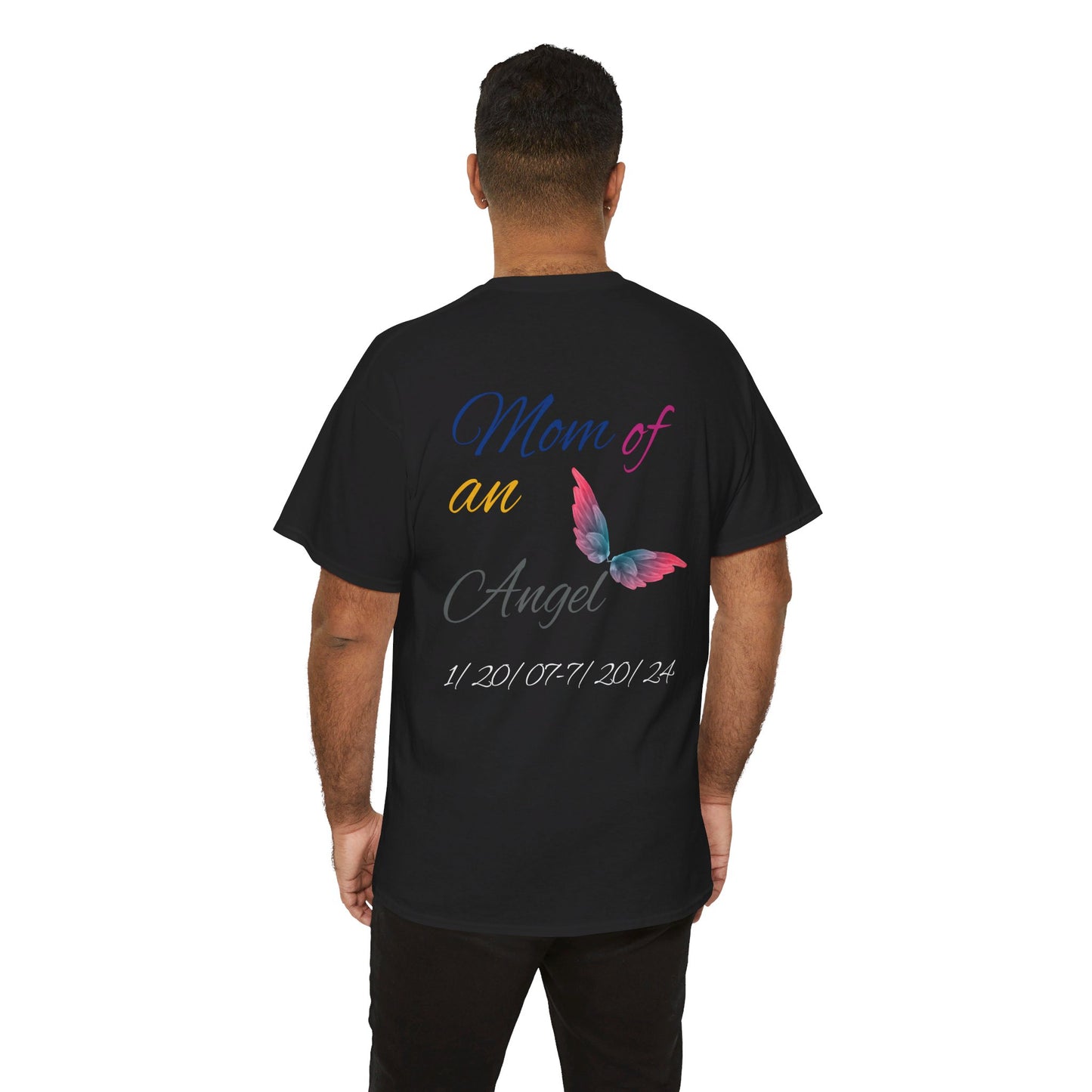 For my family in Honor of Maria Pollock Unisex Heavy Cotton Tee(back customizable for name)