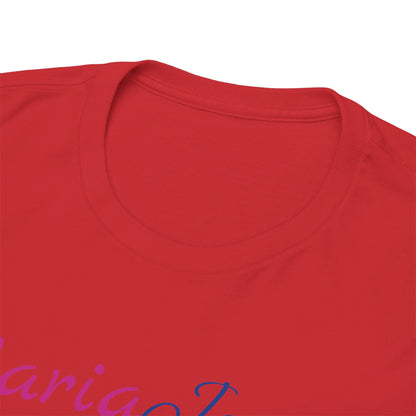 Big Brother  For my family in Honor of Maria Pollock Unisex Heavy Cotton Tee(back customizable for name)