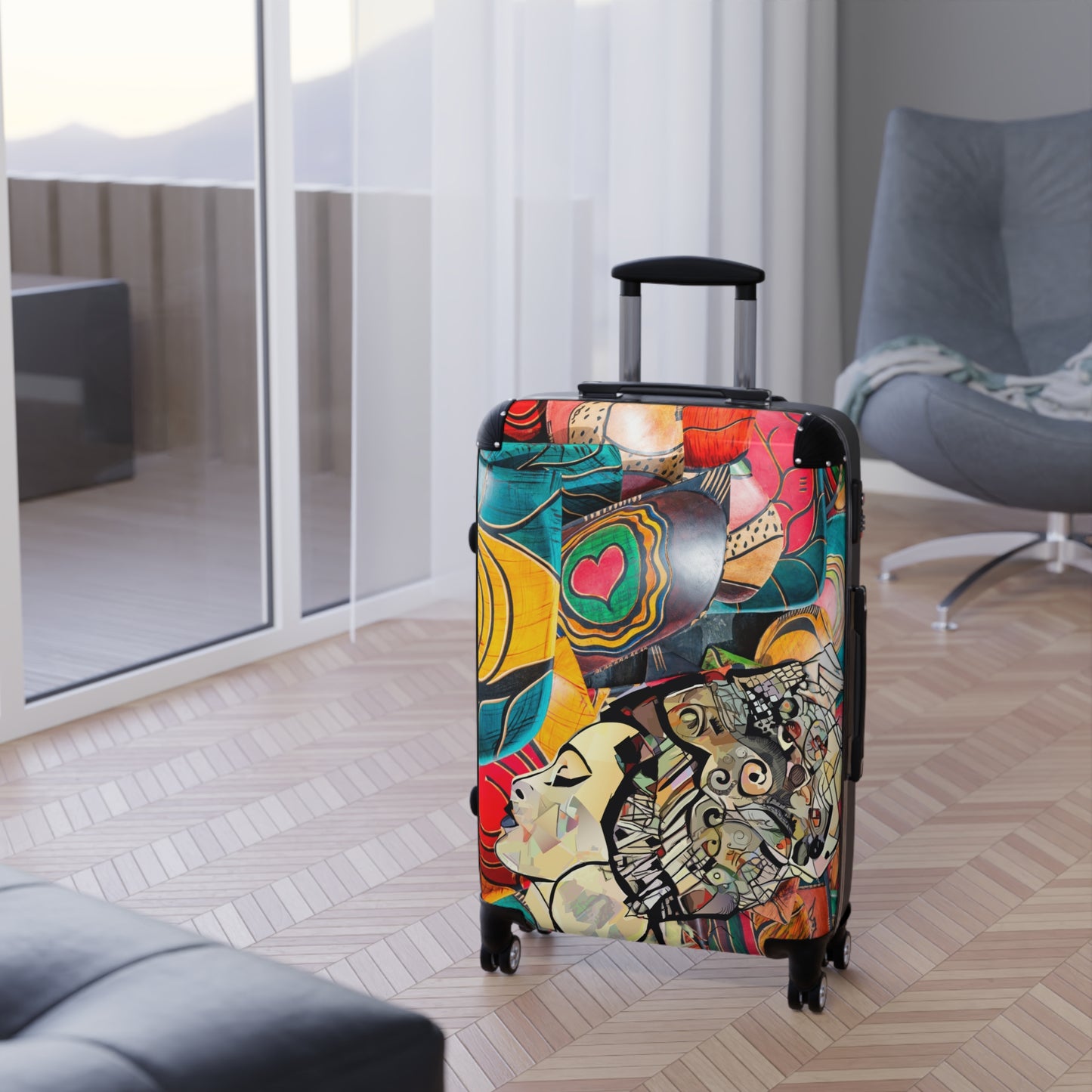 LCM23 African Pride Suitcase