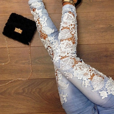 Women's Lace jeans