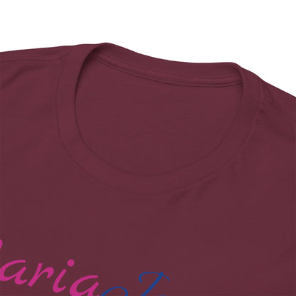 Big Brother  For my family in Honor of Maria Pollock Unisex Heavy Cotton Tee(back customizable for name)