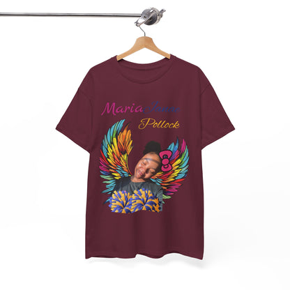 Big Brother  For my family in Honor of Maria Pollock Unisex Heavy Cotton Tee(back customizable for name)