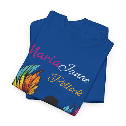 For my family in Honor of Maria Pollock Unisex Heavy Cotton Tee(back customizable for name)