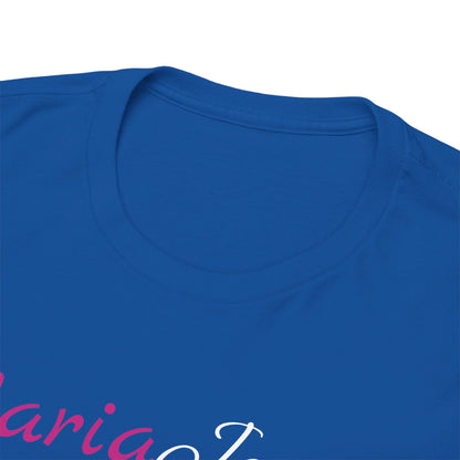 For my family in Honor of Maria Pollock Unisex Heavy Cotton Tee(back customizable for name)