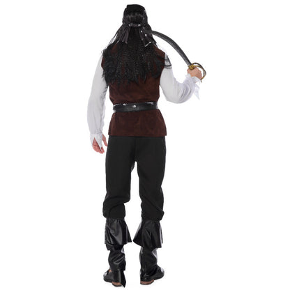 Men's Cosplay Halloween Pirates Of The Caribbean Clothing