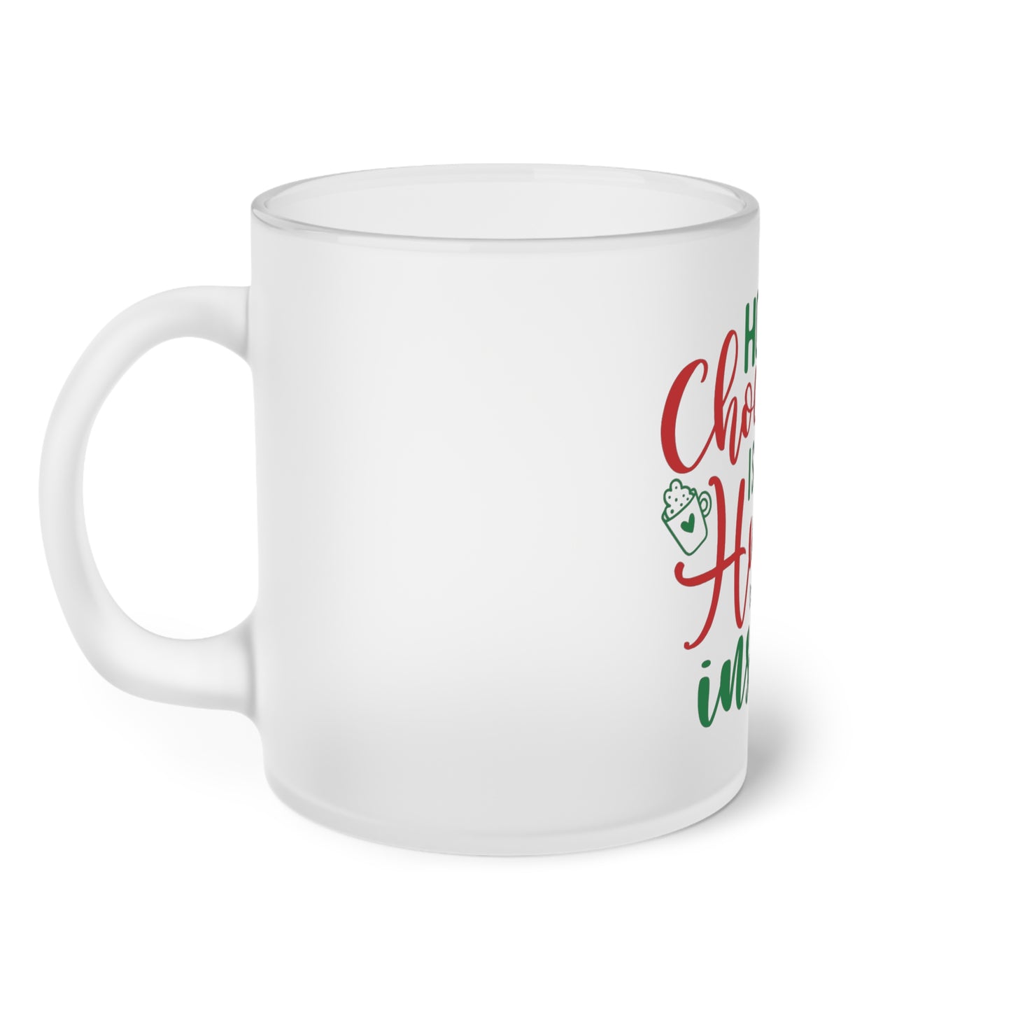 Frosted Glass Mug