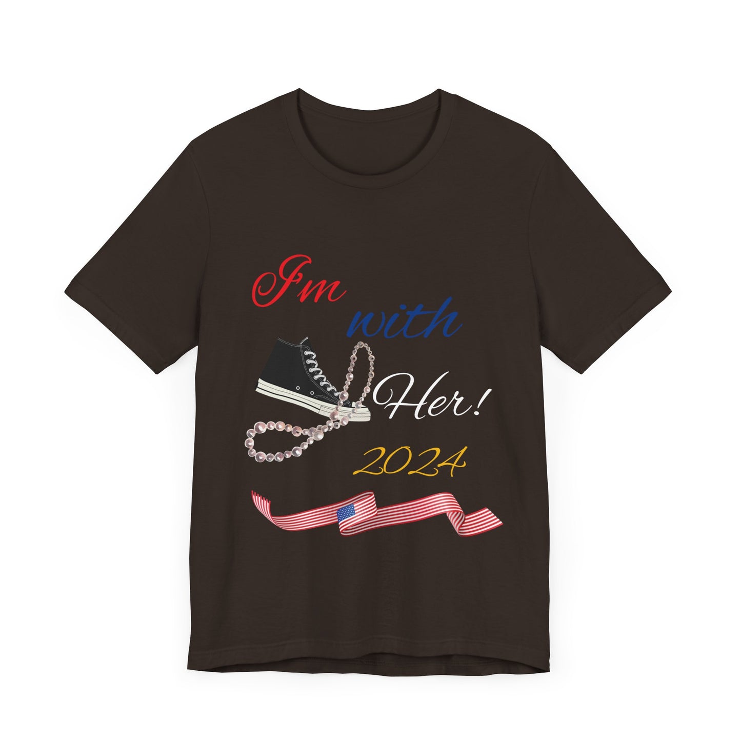 LCM23 I'm With Her/Harris/Walz Unisex Jersey Short Sleeve Tee