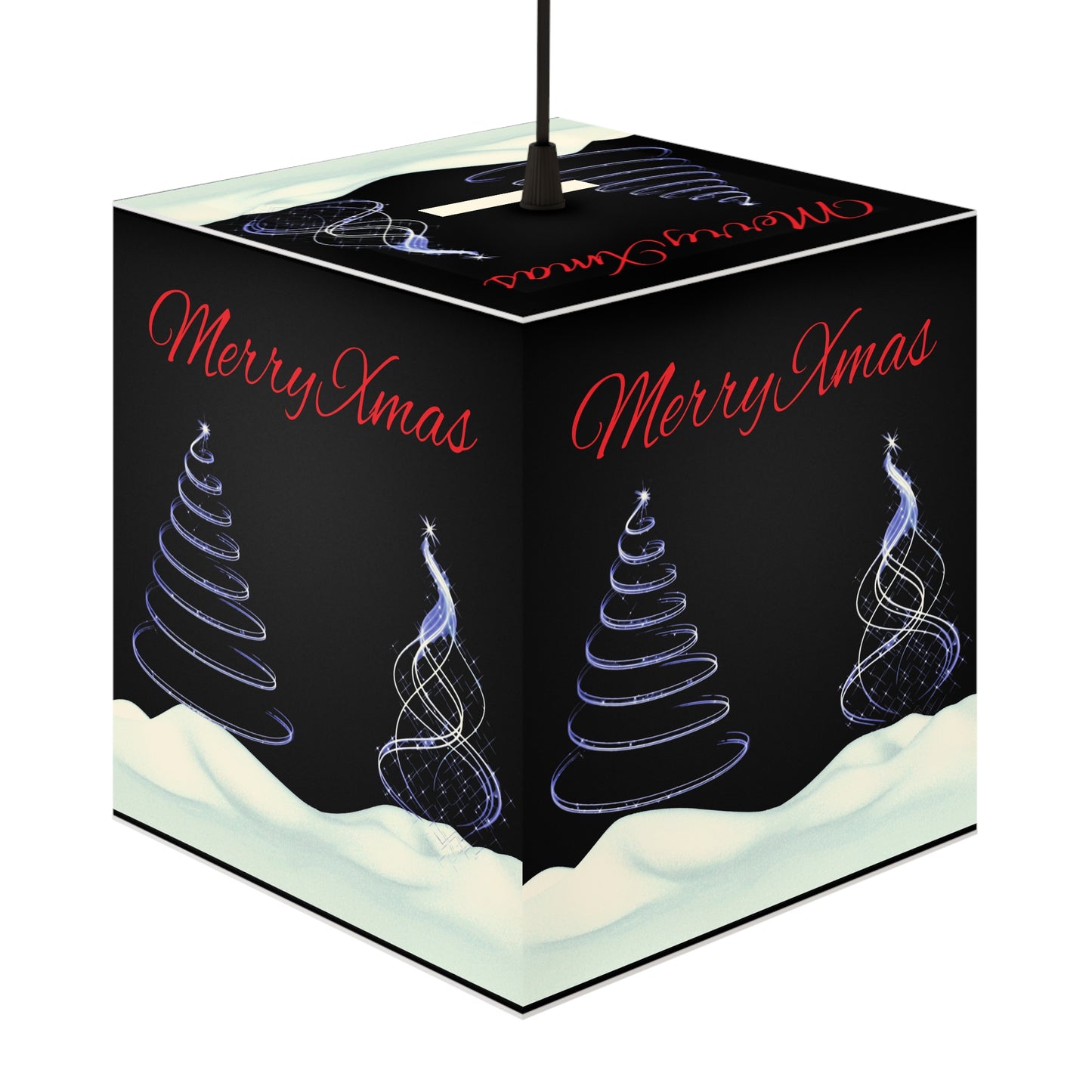 LCM23 Merry Xmas Light Cube Lamp