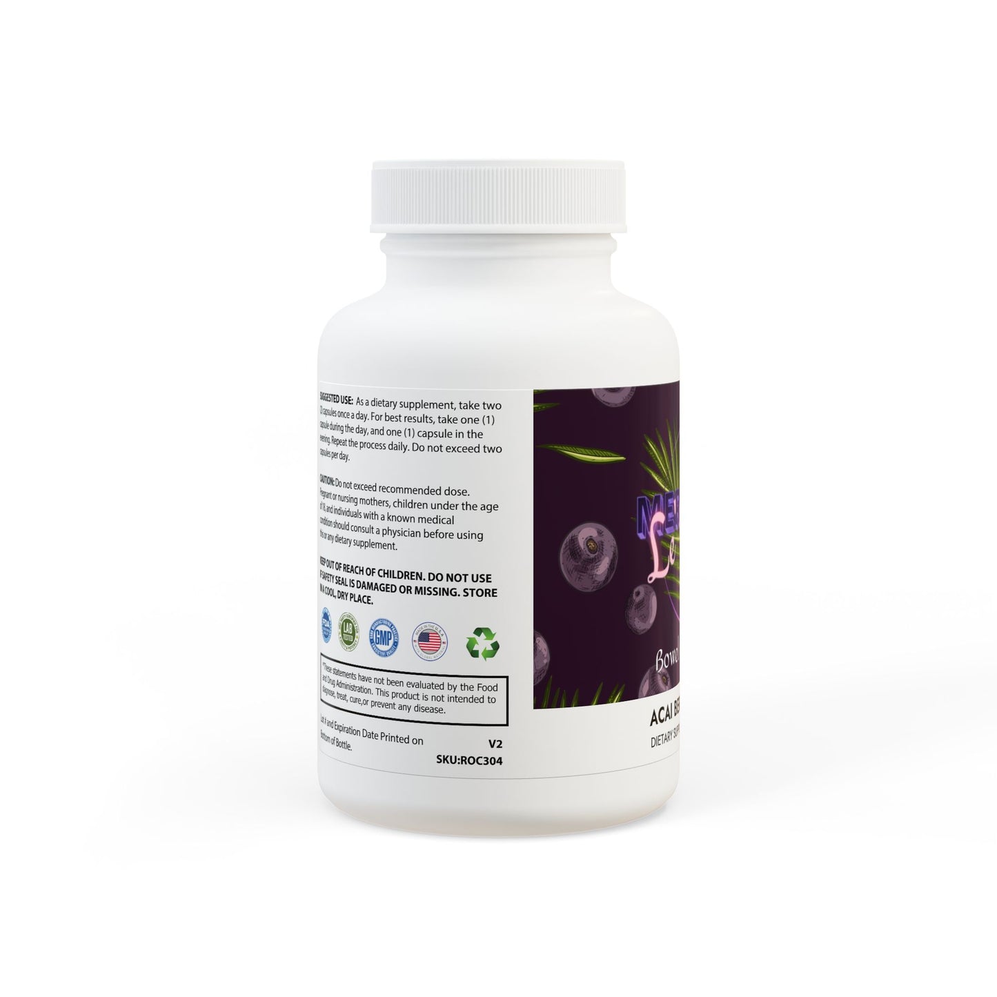 LCM23 Acai Berry Complex Supplement (60 Capsules)