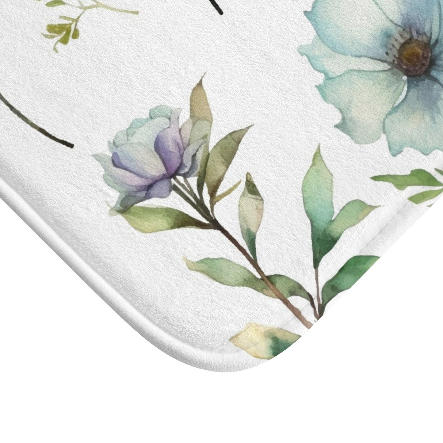 Le' Coop Merch 23 Summer Flowers Bath Mat