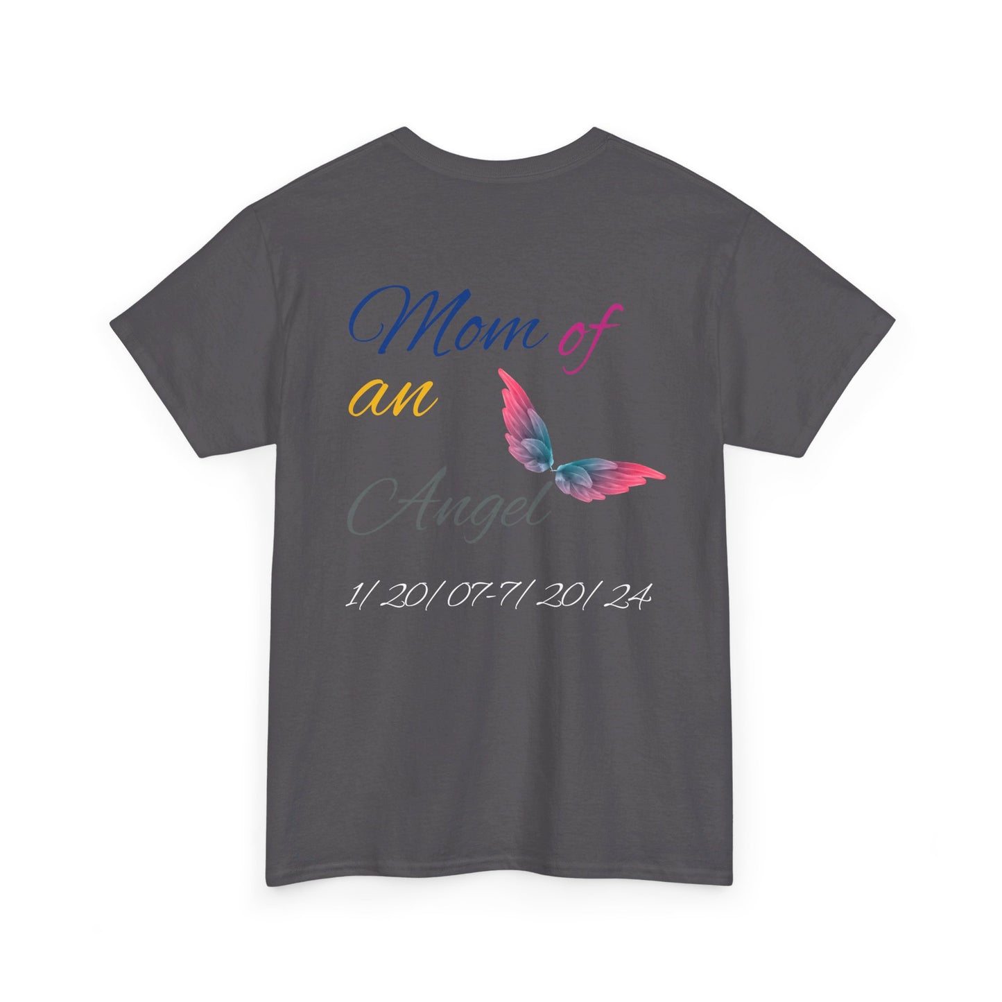 For my family in Honor of Maria Pollock Unisex Heavy Cotton Tee(back customizable for name)