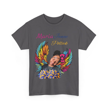 Big Brother  For my family in Honor of Maria Pollock Unisex Heavy Cotton Tee(back customizable for name)