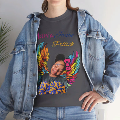 Big Brother  For my family in Honor of Maria Pollock Unisex Heavy Cotton Tee(back customizable for name)