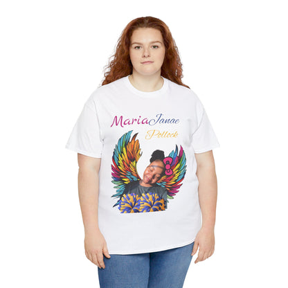 For my family in Honor of Maria Pollock Unisex Heavy Cotton Tee(back customizable for name)