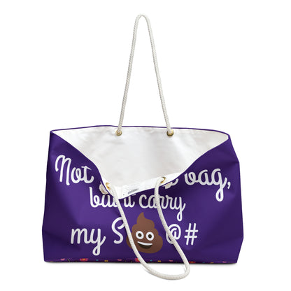 Purple Weekender Bag LCM23