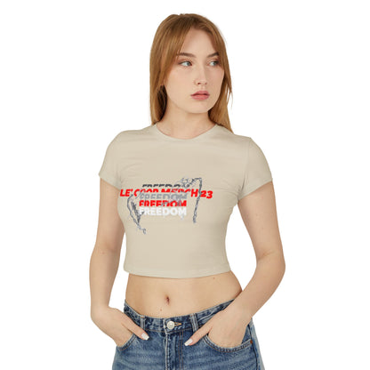 LCM23 Freedom Women's Baby Tee