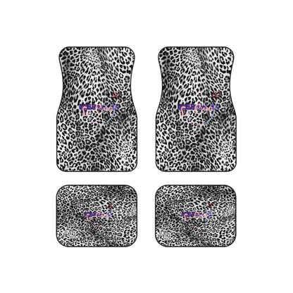 LCM23 Leopard Car Mats (Set of 4)