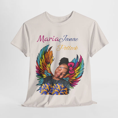 Big Brother  For my family in Honor of Maria Pollock Unisex Heavy Cotton Tee(back customizable for name)