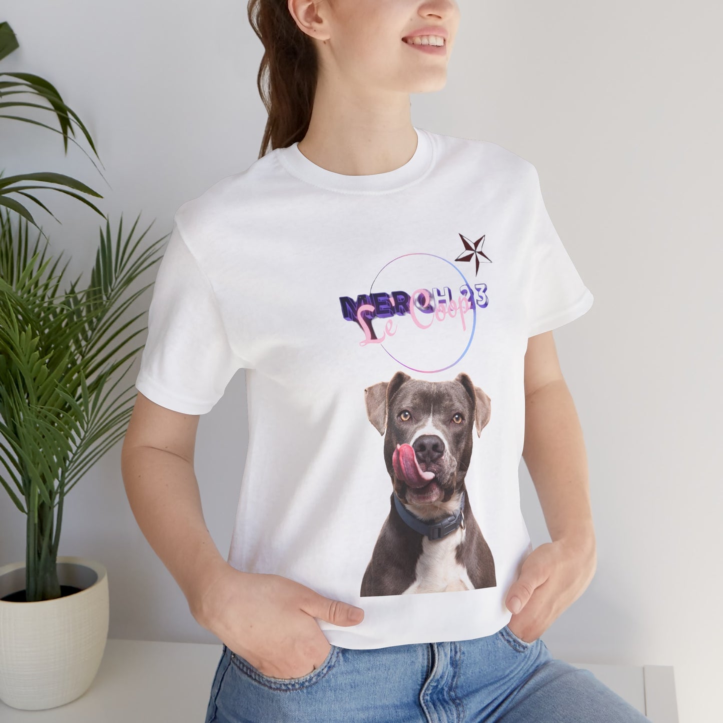 Le' Coop Merch 23 Smoke Dog Unisex Jersey T-Shirt