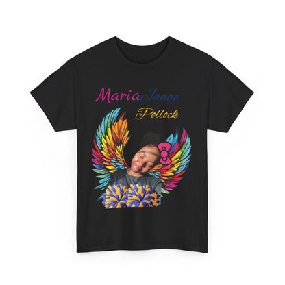 For my family in Honor of Maria Pollock Unisex Heavy Cotton Tee(back customizable for name)